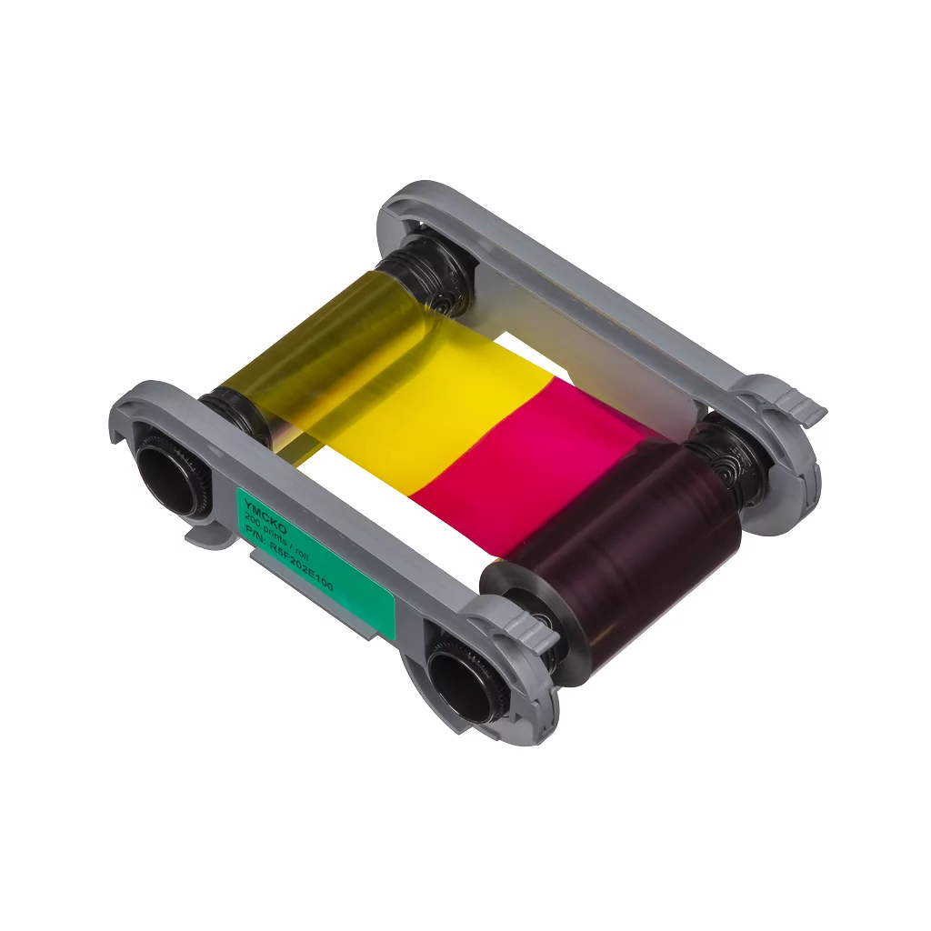 Ruban couleur YMCKO Evolis Zenius 2, Primacy 2 - 200 faces