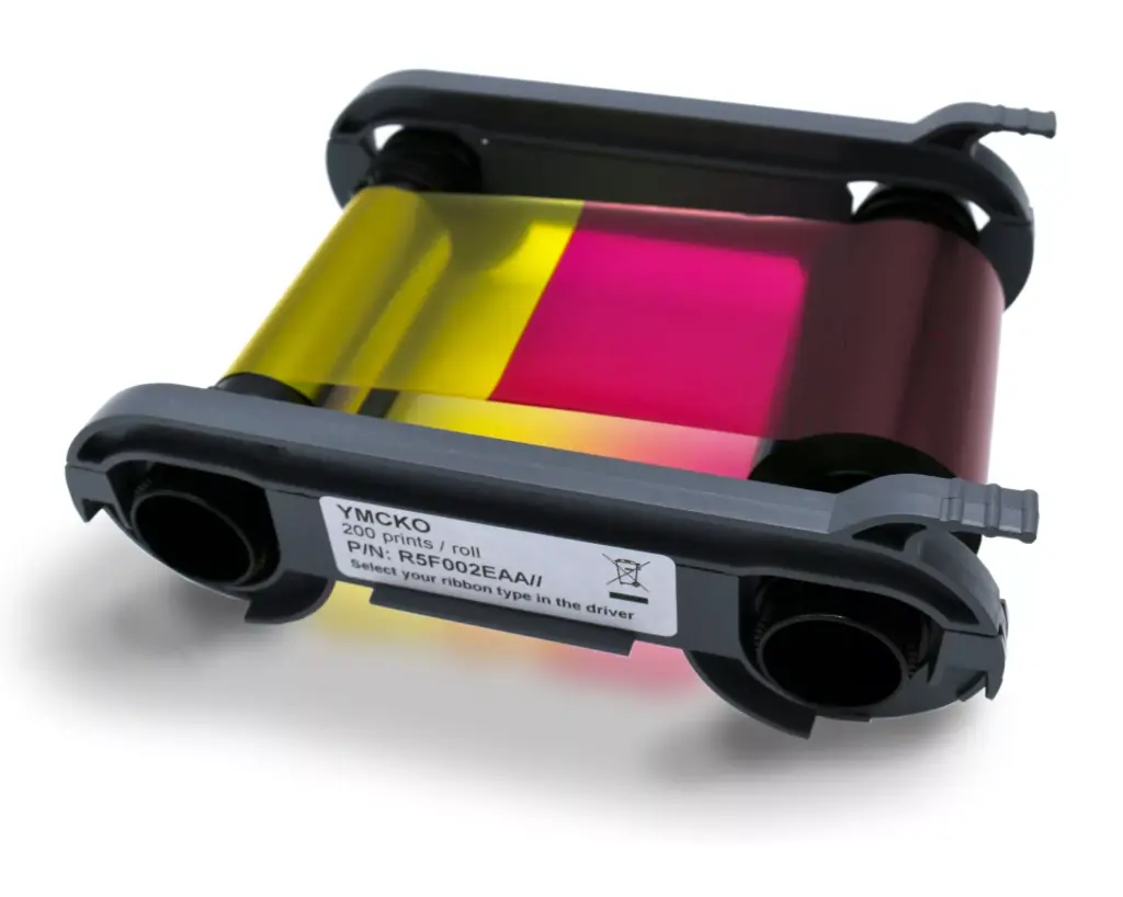 Ruban couleur YMCKO Evolis Zenius, Primacy, Edikio - 200 faces