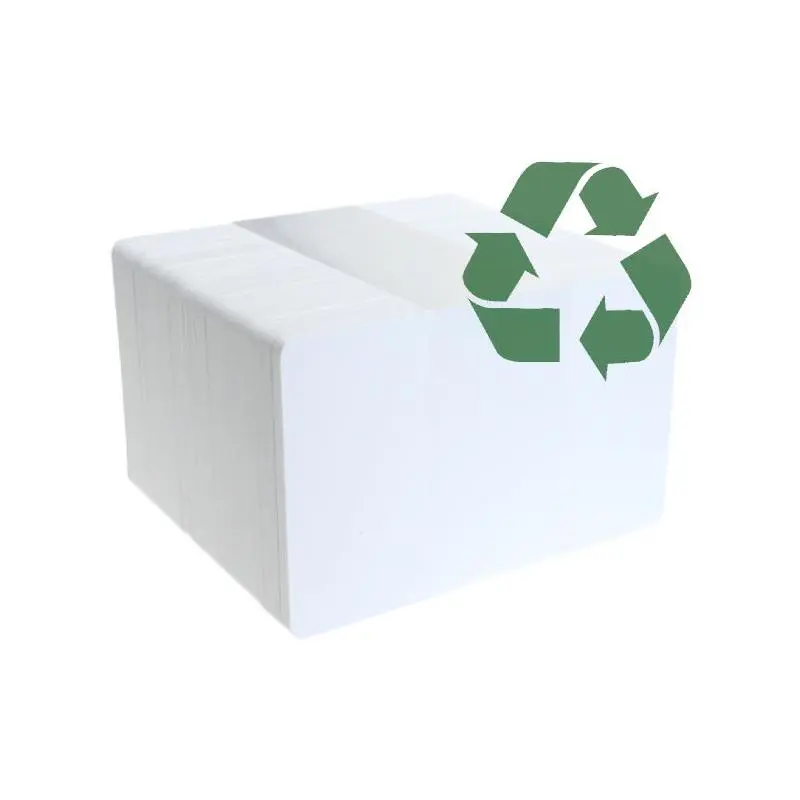 White 760 Micron BIOCARD Biodegradable Cards (x100)