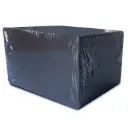 Matt black coloured cards with solid core coloured edges (x100)