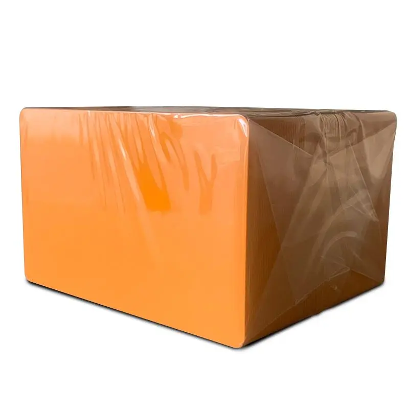 Orange coloured cards with solid core coloured edges (x100)