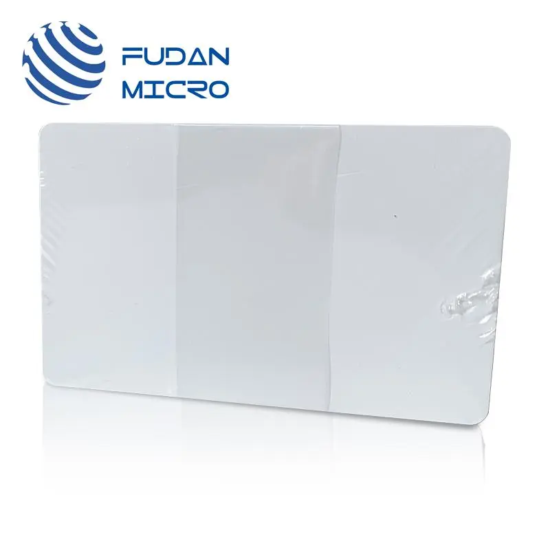 Fudan 4k Contactless Blank White 13.56mhz Cards (x100)
