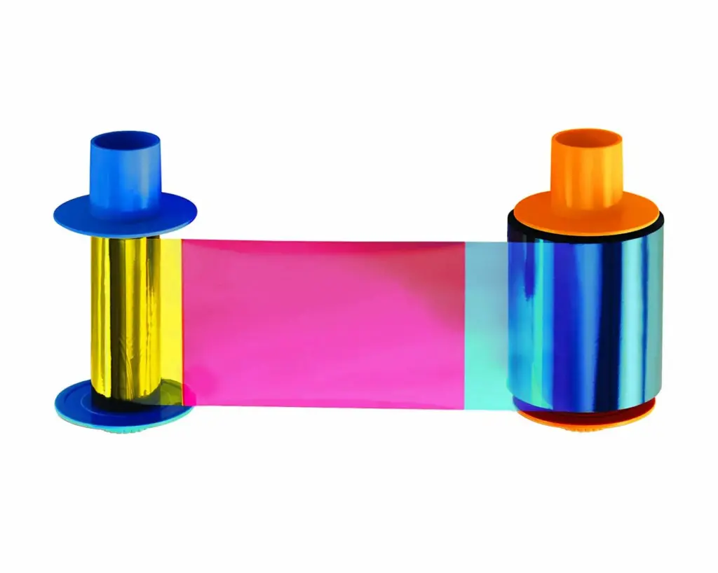 Ruban couleur YMCKO HID Fargo DTC4500e, DTC4500 - 500 faces [FDV]