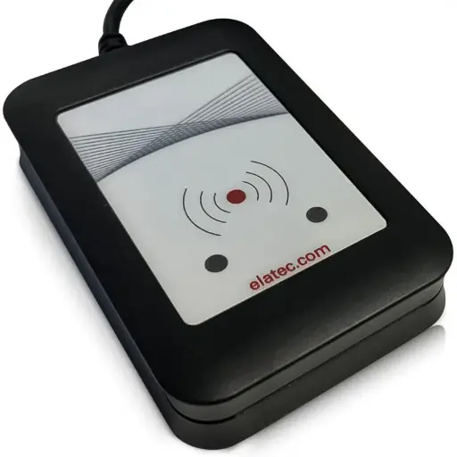 [T4BT-FB2BEL6] Lecteur RFID Elatec MultiTech 2 TWN4 USB LF + HF + NFC (125 kHz et 13,56 MHz)