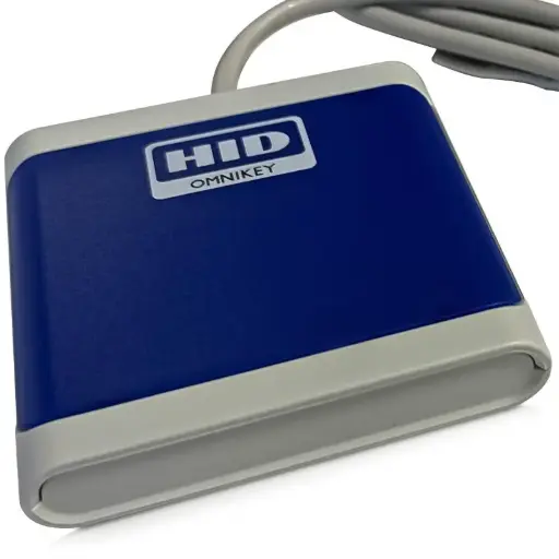 [R50230318-DB] HID Omnikey 5023 Contactless Card Reader - Dark Blue
