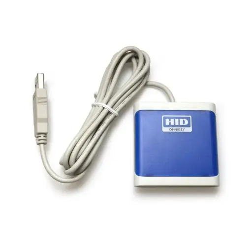 [R50220318-DB] HID Omnikey 5022CL Smart Card Reader - Dark Blue