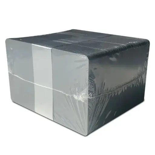 [CPVC-GR] Grey coloured cards with solid core coloured edges (x100)