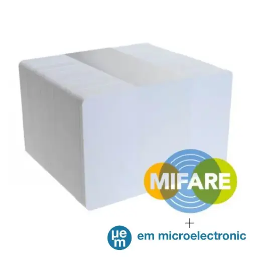 [CPVC-MIF1K-125] Cartes Bi-Techno MIFARE Classic® 1K NXP EV1 + EM4200 (x100)